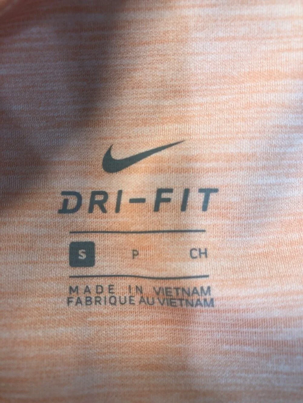 NWT The Nike One Tight Fit Mid Rise Full Length Performance Orange Leggings Sz S
